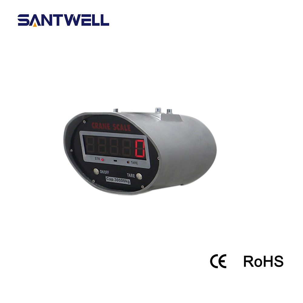 HK-SZ Alta precisión Hanging Escalas de pesaje digital electrónica Santwell 8