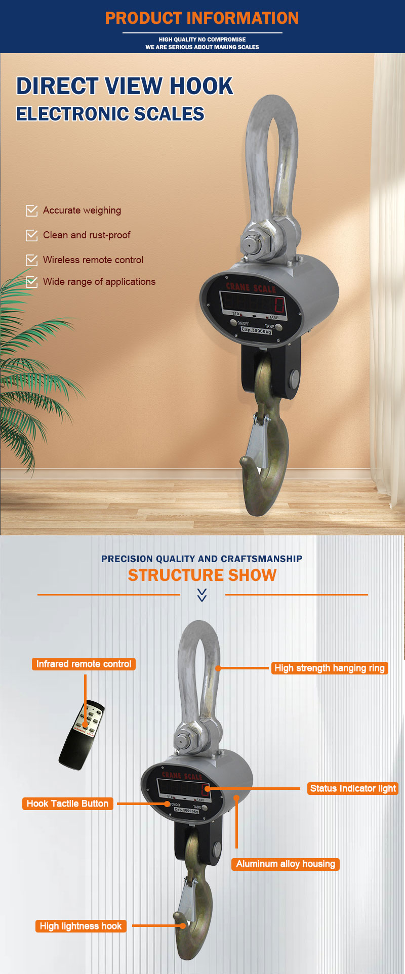 HK-SZL OIML ESCRIBA DE CURNE ELECTRÓNICA DE SUPERIZACIÓN PESADA SANTWELL 12