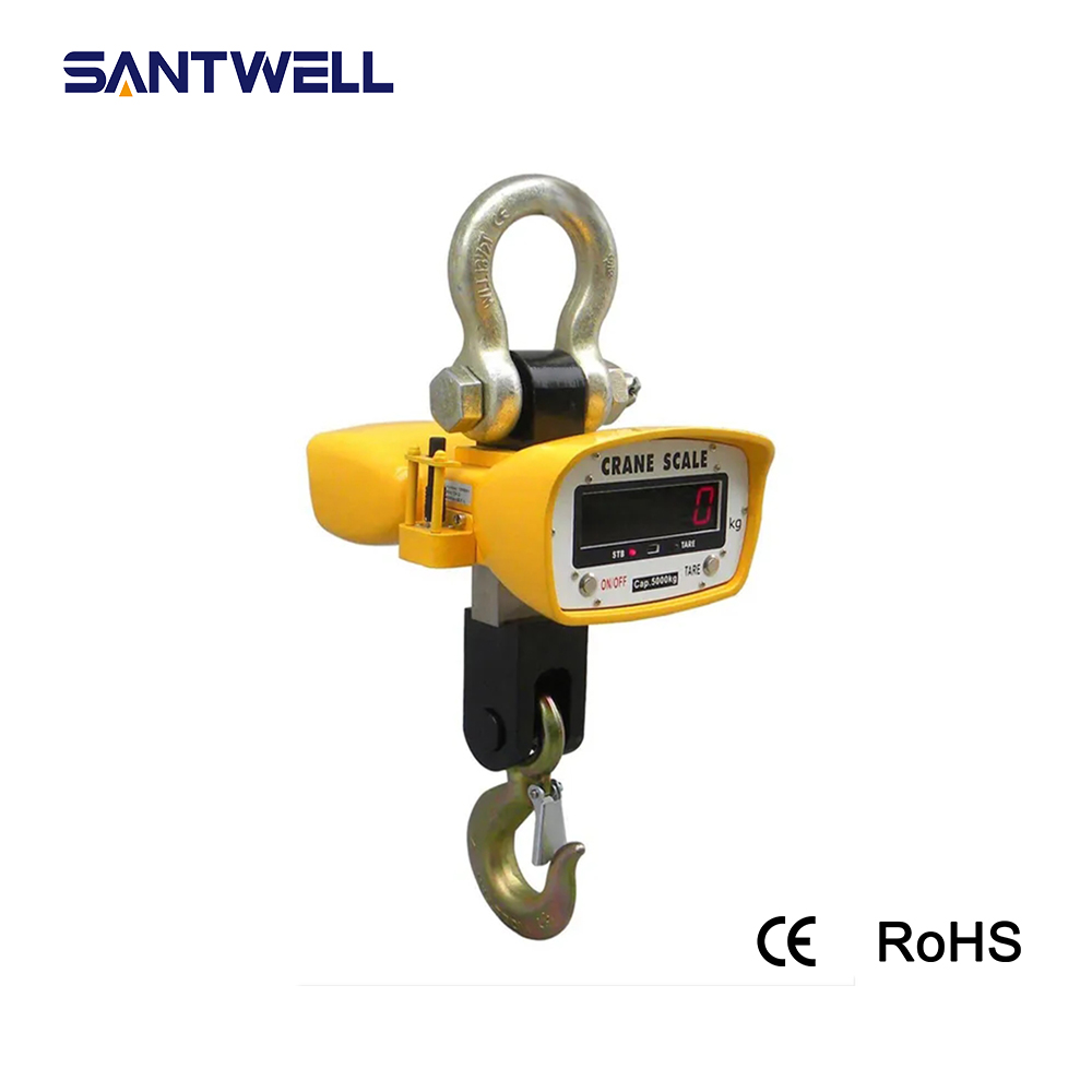 HK-S Modelo ESCALE DE PESA ELÉCTRICA ELECTRICA Escala de grúa industrial Santwell 7