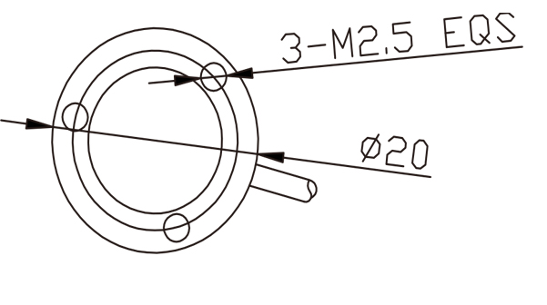 MA107B Miniatura Sensor de compresión El anillo en forma de cinta de carga de estilo Santwell Santwell 10