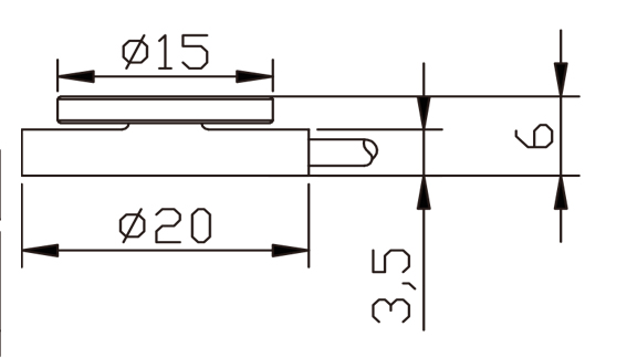 MA107B Miniatura Sensor de compresión El anillo en forma de cinta de carga de estilo Santwell Santwell 9