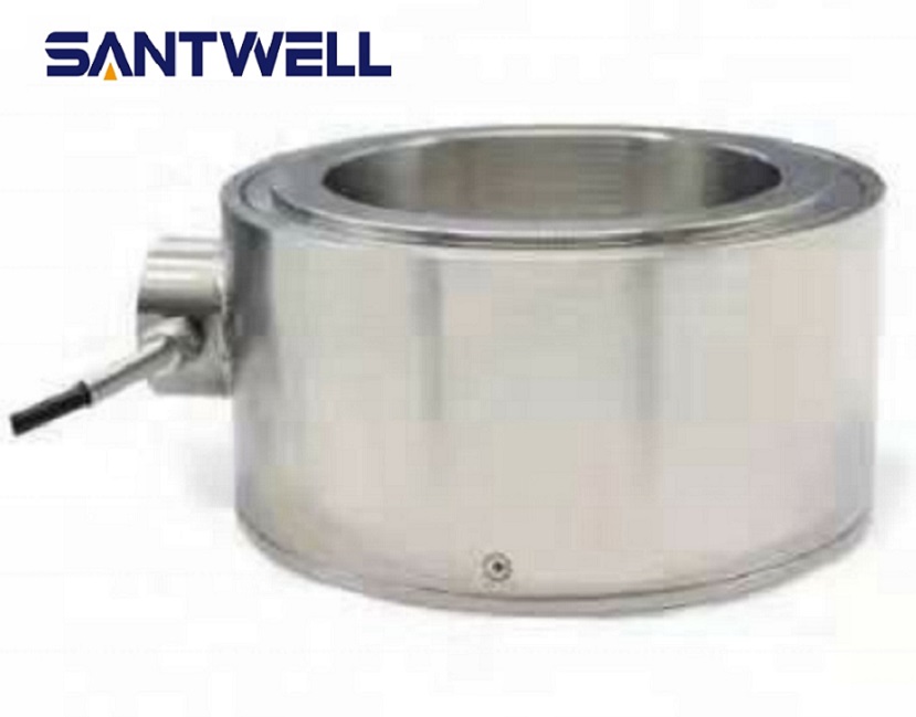 CMP 250T Compresión Tipo Tipo de carga Fuerza de celda Probar pesas industriales Donut Tipo de carga Celular de carga Santwell 8