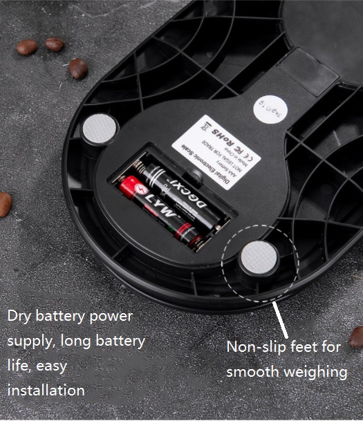 CFS-311 escala de acero inoxidable stand LCD Display Baking Scale Santwell 15