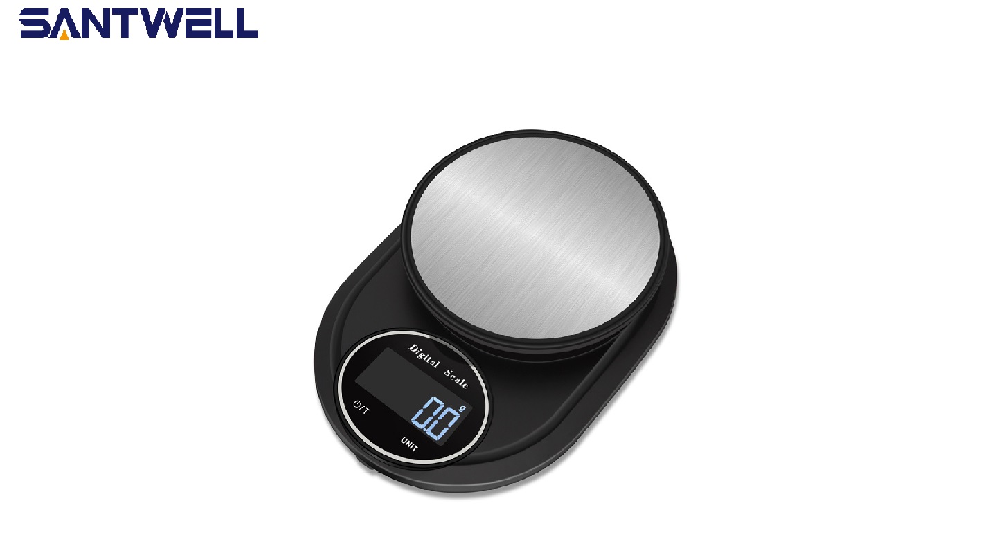 CFS-311 escala de acero inoxidable stand LCD Display Baking Scale Santwell 8