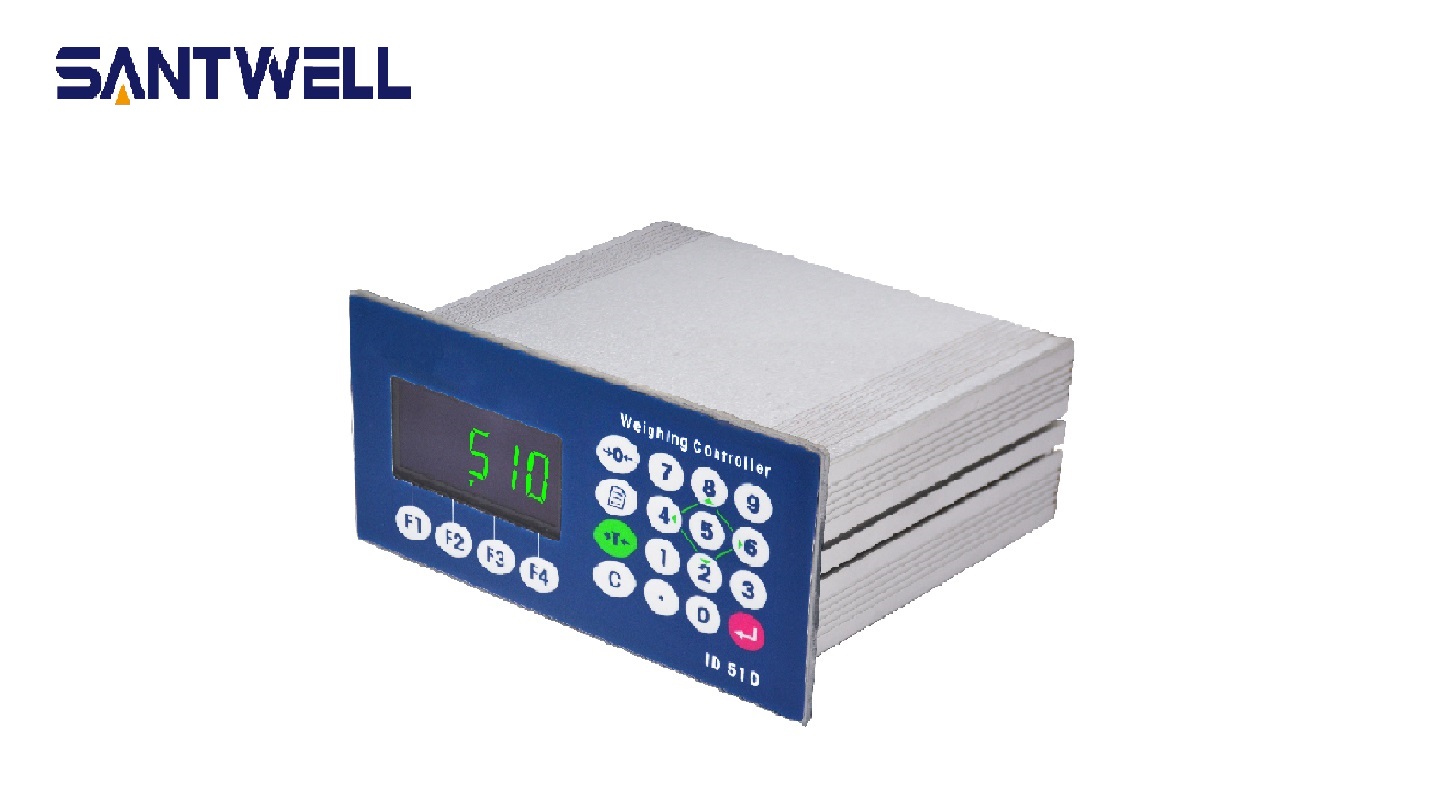 ID510 INDICADOR DE PESA DIGITAL La cinta de la correa de la correa de pesaje Controlador de peso impermeable indicador de peso Santwell 6