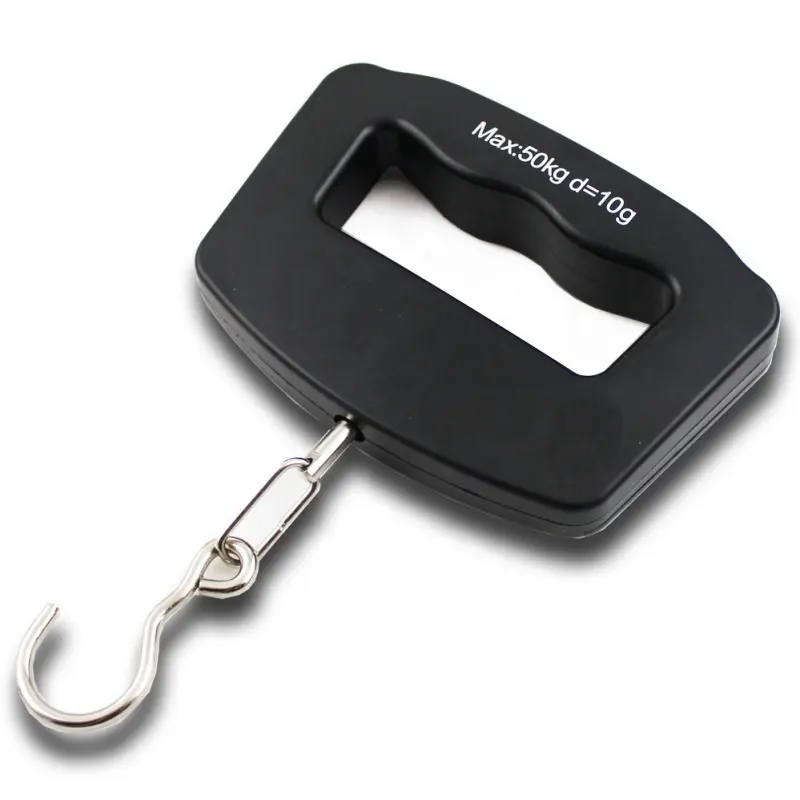 HK-A09 Material de plástico LCD Dynamómetro de pantalla LCD Escala de pescado Pesco Portable Pesaje Escala Santwell 10