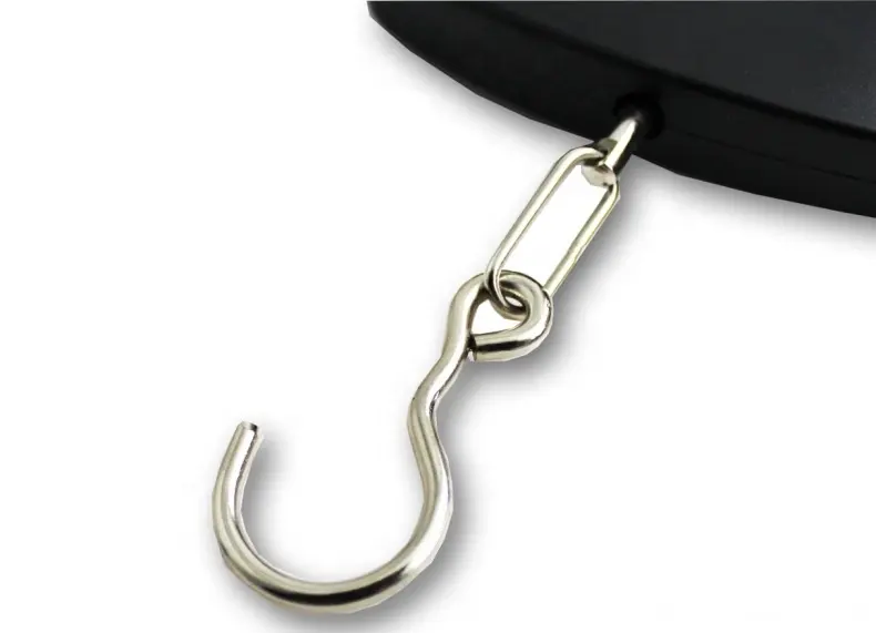 HK-A09 Material de plástico LCD Dynamómetro de pantalla LCD Escala de pescado Pesco Portable Pesaje Escala Santwell 8