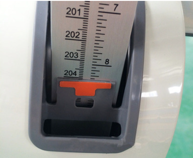 HW-250 Carga y enchufación Modo de alimentación Escala Cuerpo de cuerpo Electrónico de altura digital y escala de peso Santwell 6