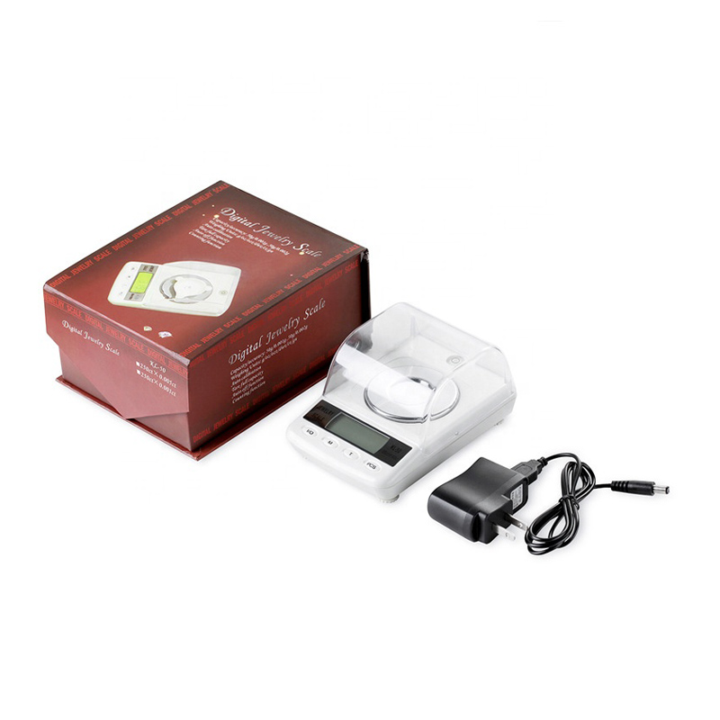 JS-50 Laboratorio Pequeño Laboratorio Fino Fino Escala de pesaje Electrónico Ligero Escala de cocina Santwell 13