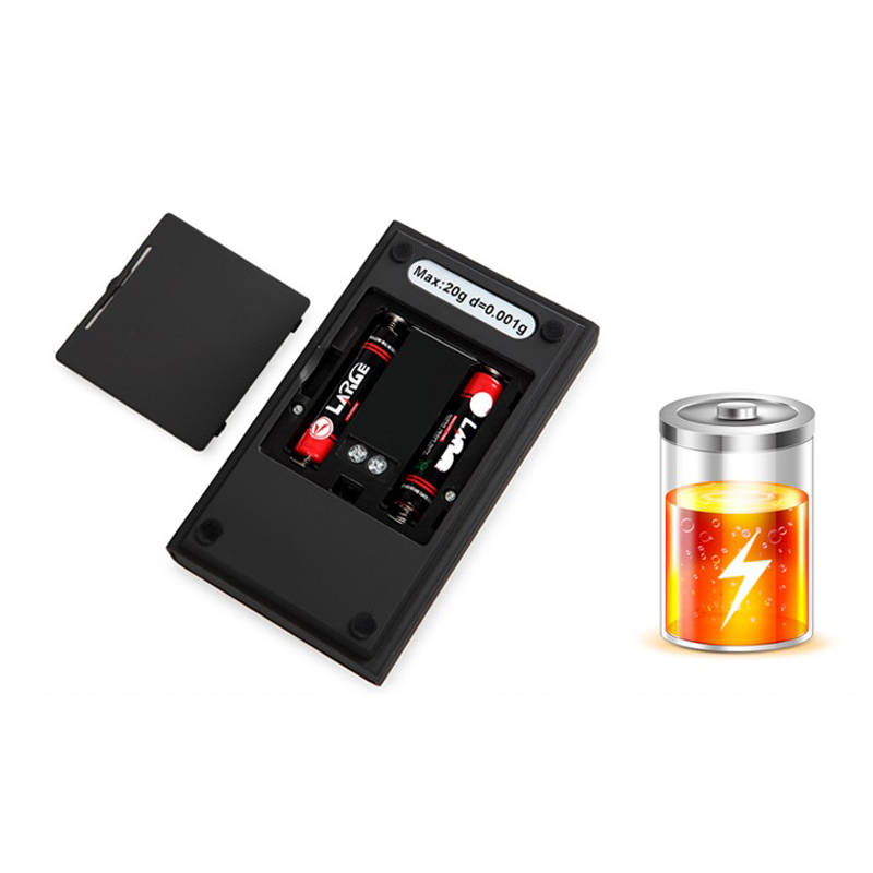 JS-128 Hot Selling Mini Show Screen Escala de pesaje Electrónico Balance de bolsillo digital Santwell 12