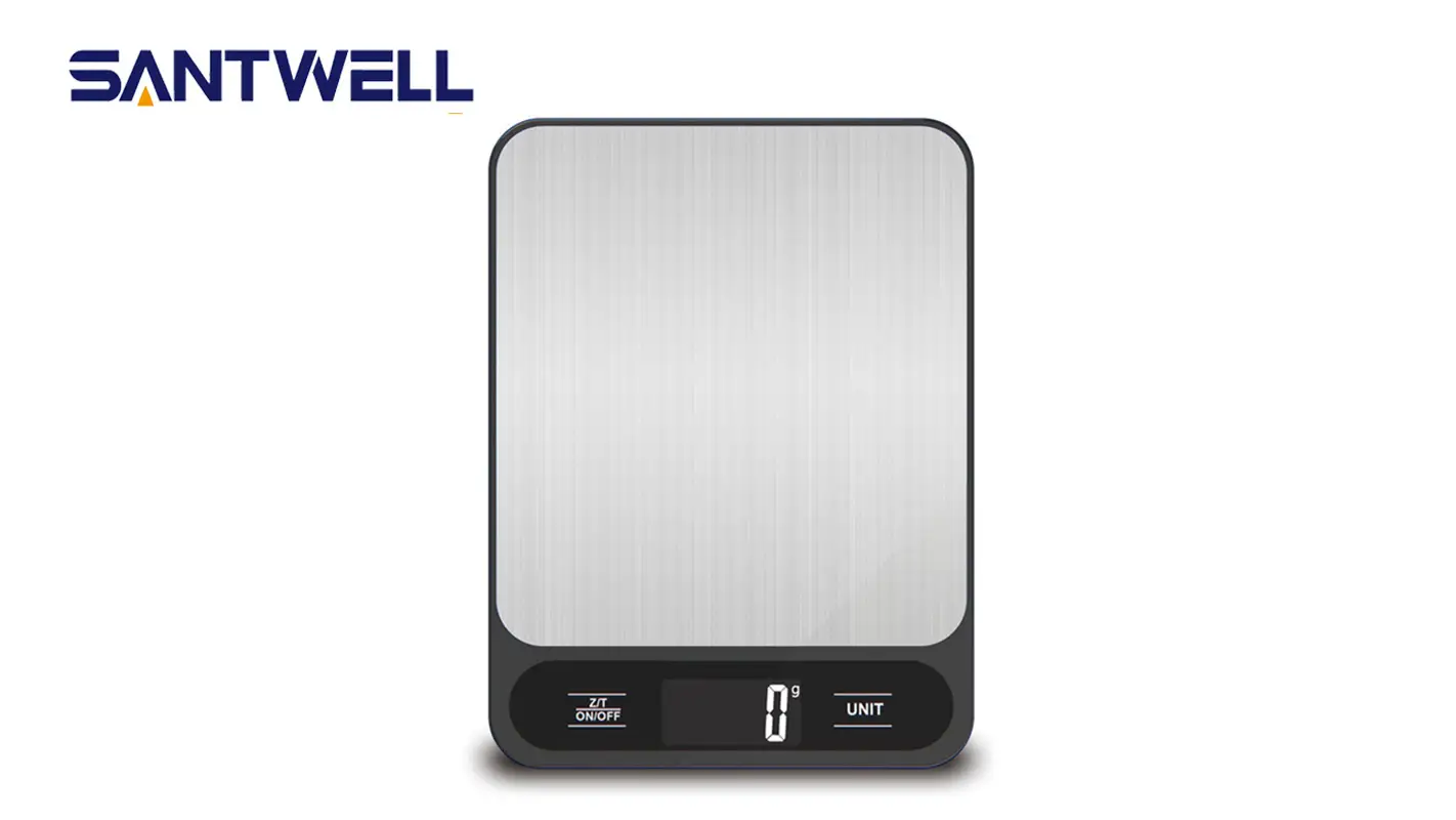 JS-218 6 unités disponibles Affichage LCD Multifonction Multifiset Electronic Digital Kitchen Scale Bijoux Scales Santwell 1