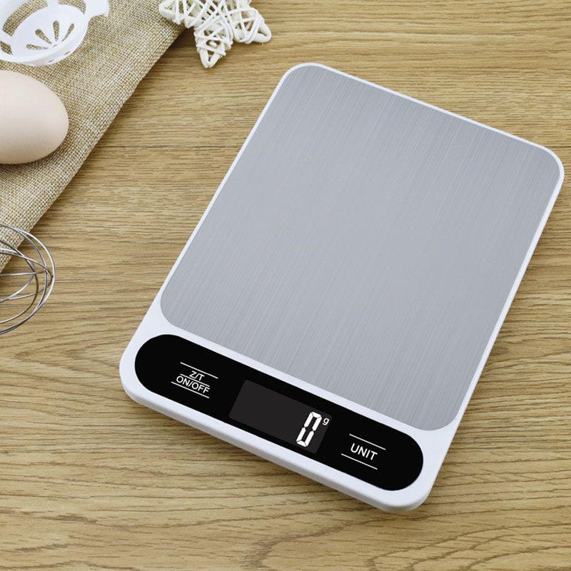 JS-218 6 Unidades disponibles LCD Display Multifunción Escala de joyería de escala de cocina digital electrónica Santwell 12