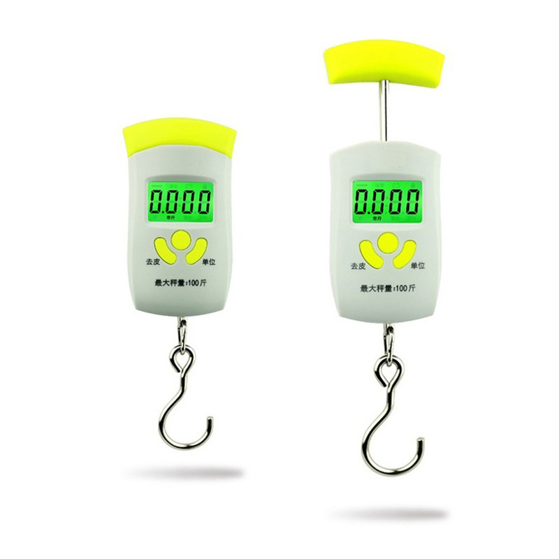 HK-A10 Black Orange Aluminum Alloy Constant Constant Hanging Scale Santwell 10