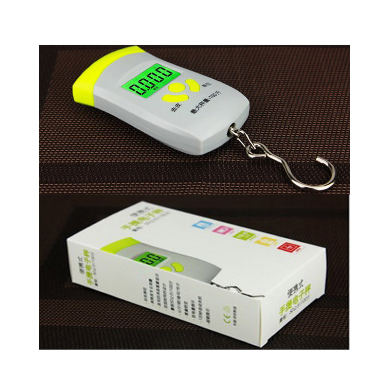 HK-A10 Black Orange Aluminum Alloy Constant Constant Hanging Scale Santwell 14