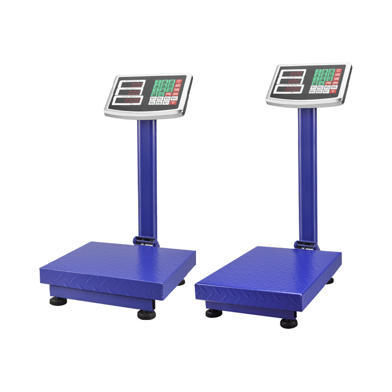 TS-01 110-240V LED Green Word Word Unit Kg European Standard Platform Scale Santwell 9