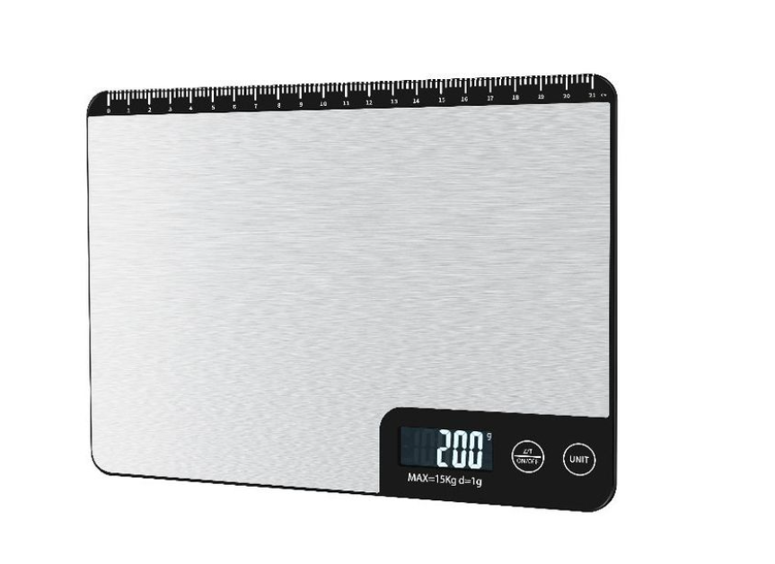 Pantalla de pantalla LCD KS-204 Pantalla multifuncional de escala de cocina recargable a escala mayorista de cocina Santwell 17