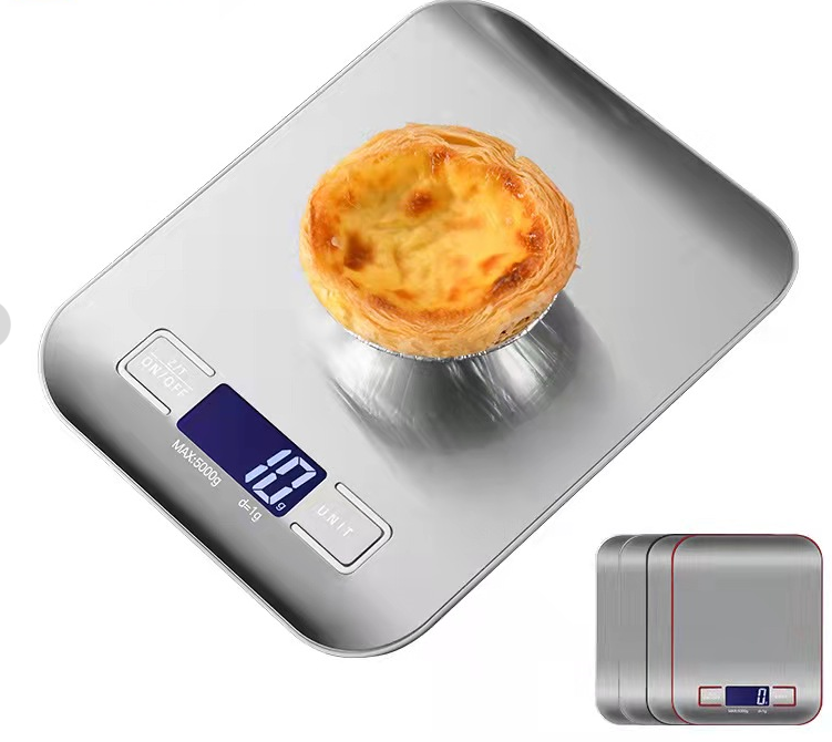 KS-202 Sturdy Electronic Electronic Digital 10 kg de acero inoxidable a escala de cocina de pesaje de pesaje Santwell 14