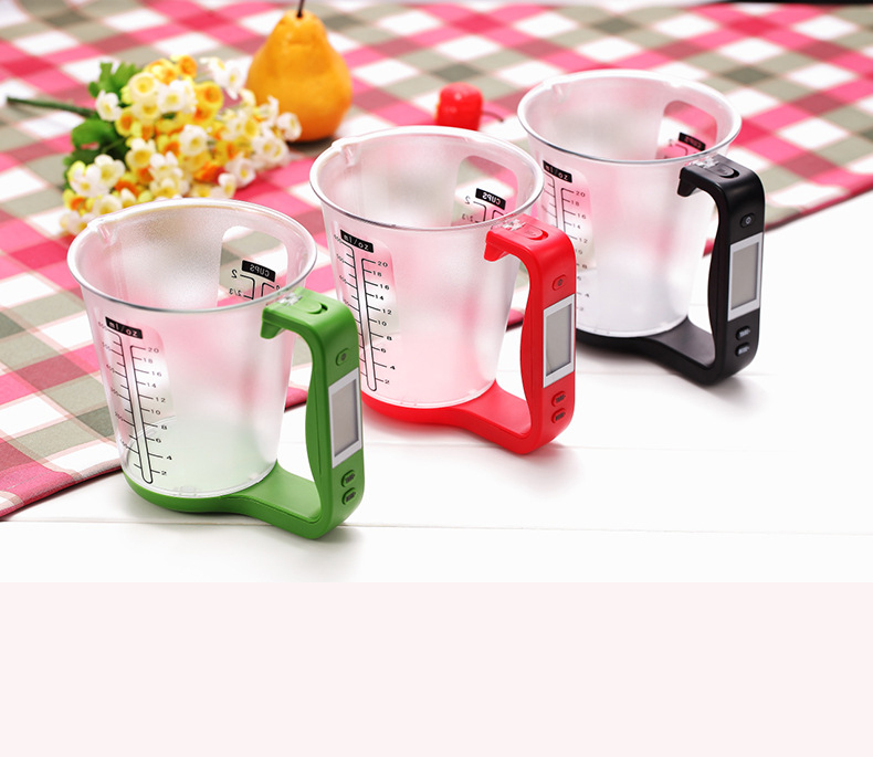 TBS-11 apariencia generosa de ABS ABS Líquidos Medición de la taza de medición de gran volumen Electrónico Escala portátil Santwell 13