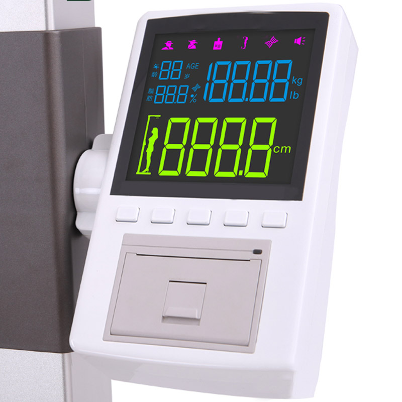 HW-05 Venta de fábrica White 180 kg Electrónico de peso corporal y altura Escala digital Escala de baño Santwell 13