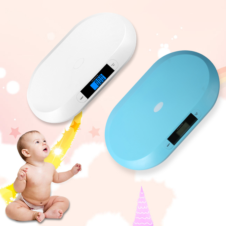 BBS-606 Medir el peso de la alimentación Indicación baja de la batería Escala digital de pesaje Baby Escala de baño electrónica Santwell 15