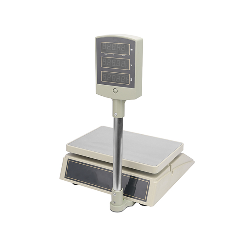 PS-835 110V-220V Voltaje LED/Fabricante LCD China Supermercado Digital Precios Electronic Escala Santwell 13