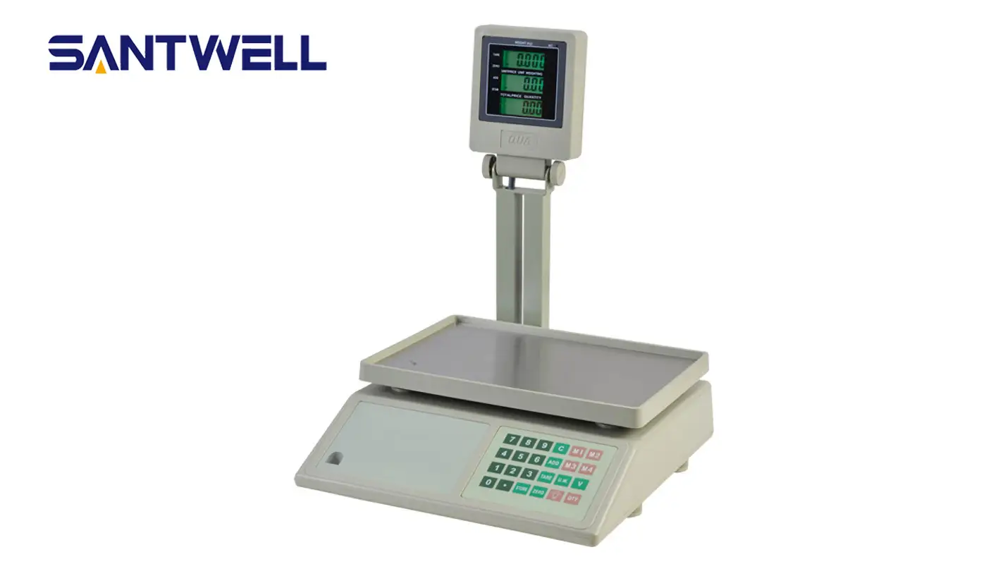 PS-803 Prix Computing Calcul précis Registre électronique Fruit Digital Pesant Prix Scale Computing Santwell 1