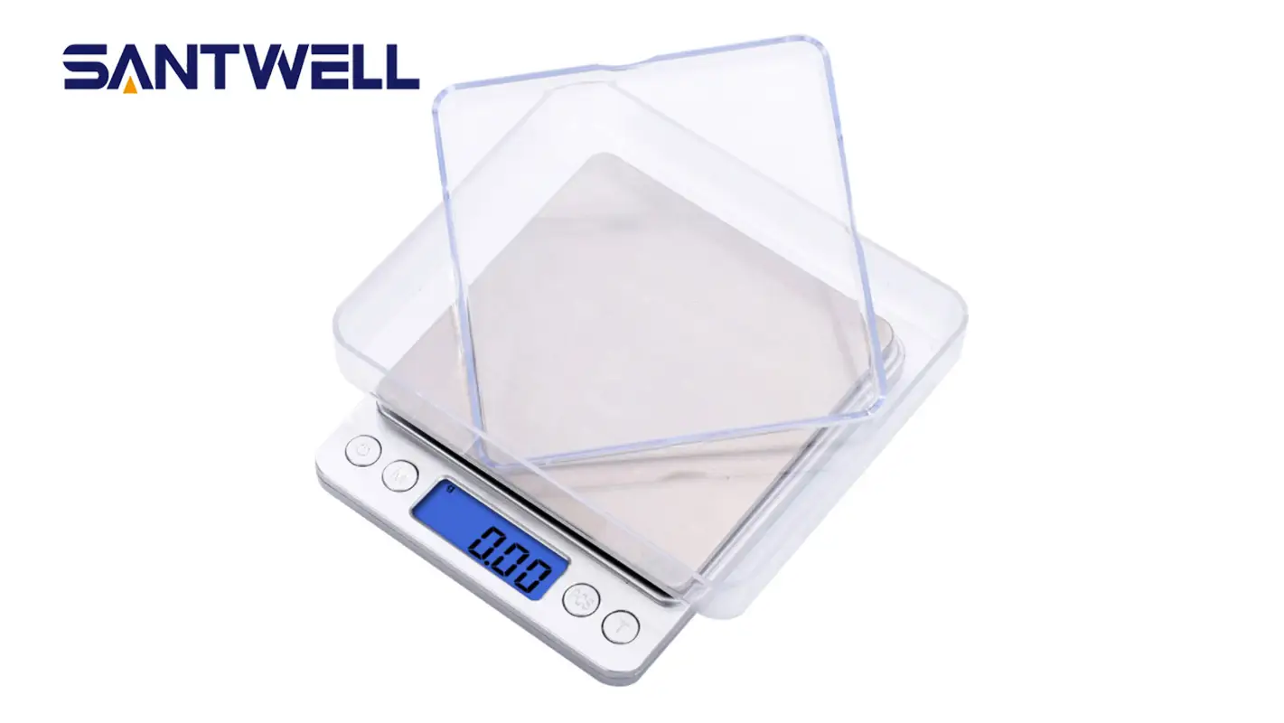 KS-201 Small Portable High Accuracy Digital Pocket Electronic Balance Weighing Scale Santwell 1