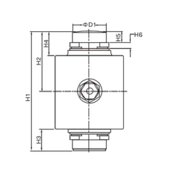 CMRC3 CAPA DE CANISTOR SENSOR DE PESO CELLA DE CARGA SANTWELL 12