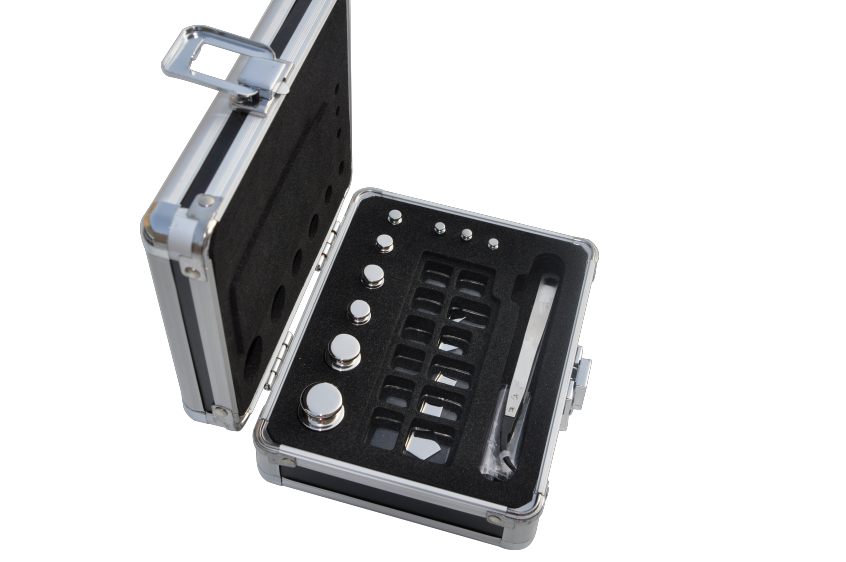 Santwell - E1 E2 F1 F2 M1 Grado de acero inoxidable Conjunto completo de pesos de calibración Conjunto de calibración Peso de calibración 7