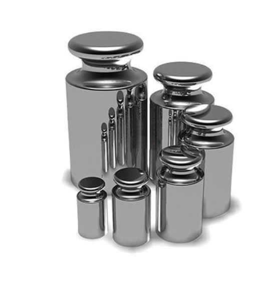 Santwell - 1 g a 50 kg de calibración Peso de hierro fundido/herramienta de acero inoxidable Escala de calibración electrónica Escala superior 7