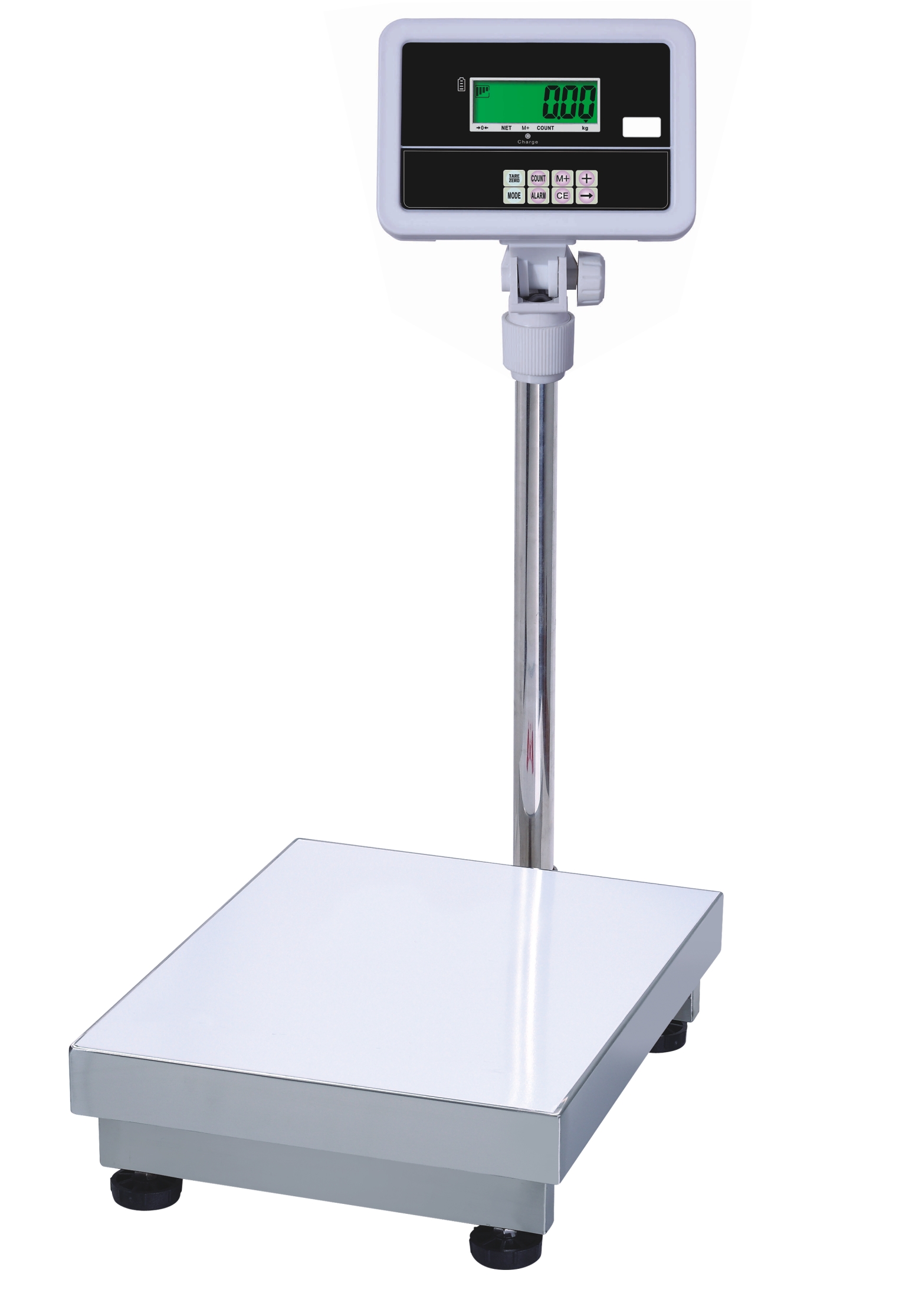 Santwell - pantalla LCD TZ/TZP RS232 60 kg 100kg 150 kg 300 kg Escala de plataforma de plataforma electrónica personalizable 6