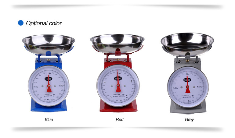 Santwell - tradición retro precisa balance de primavera mecánica cocina y vegetales escala de cocina escala de cocina 11