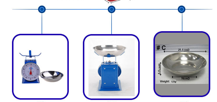 Santwell - tradición retro precisa balance de primavera mecánica cocina y vegetales escala de cocina escala de cocina 15