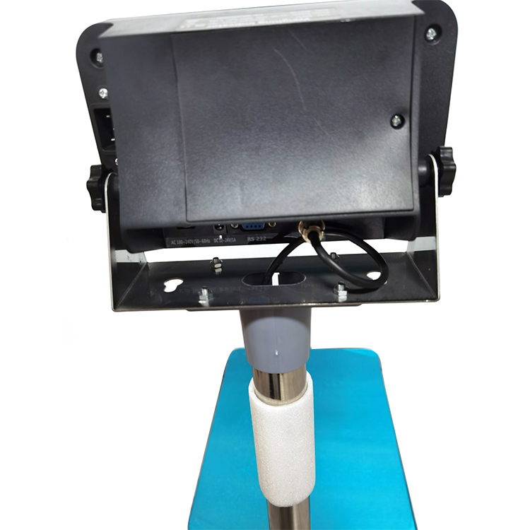 SANTWELL - 6V4AHLED LCD LCD Acero inoxidable Banco Electrónico Banco Pesaje de la escala de plataforma de plataforma digital Plataforma de plataforma 12