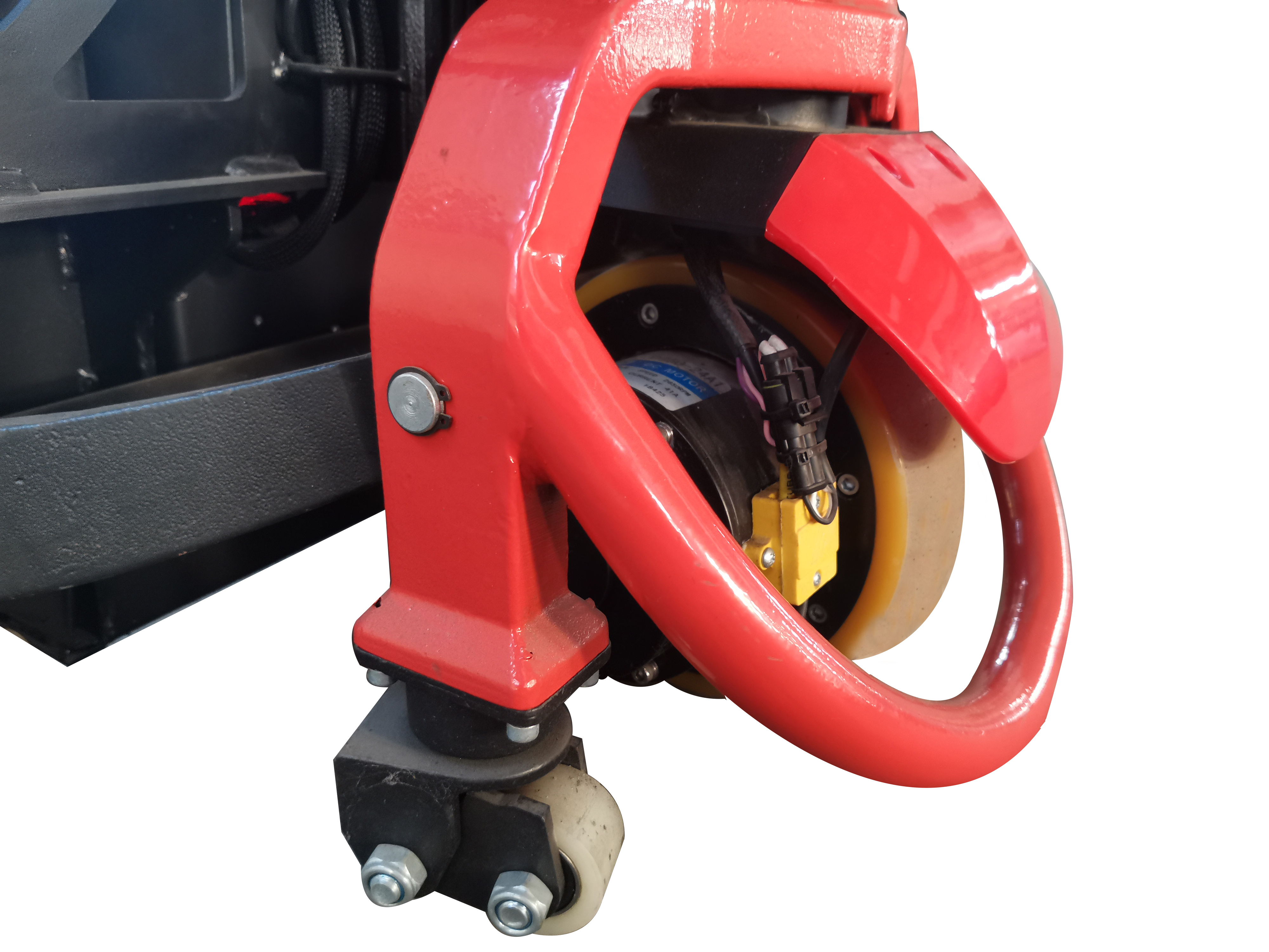Santwell - Rojo o como su pedido Capacidad de carga de 1500 kg Mini Mini Pallet Truck Truck Liflift 12