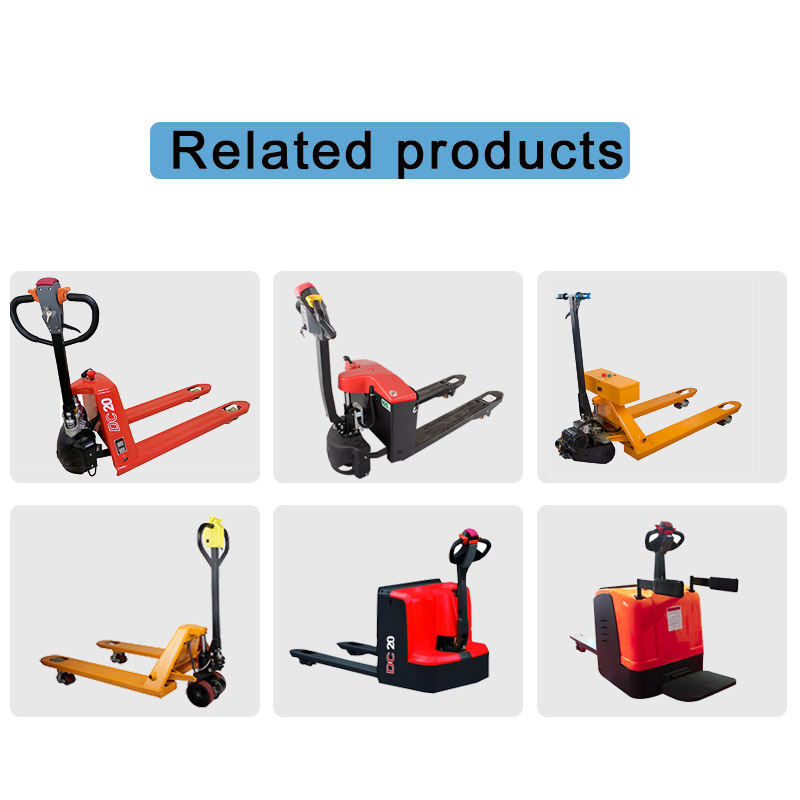 Santwell - Rojo o como su pedido Capacidad de carga de 1500 kg Mini Mini Pallet Truck Truck Liflift 14