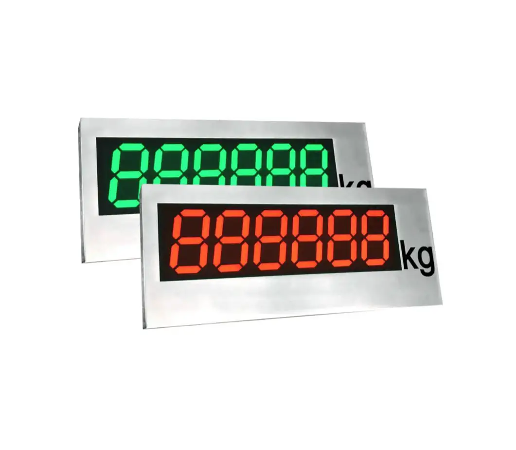 SANTWELL - CX Series Remote Display LCD Remote Display สแตนเลสรีโมตจอแสดงผลสำหรับสเกลขนาดใหญ่จอแสดงผล 1