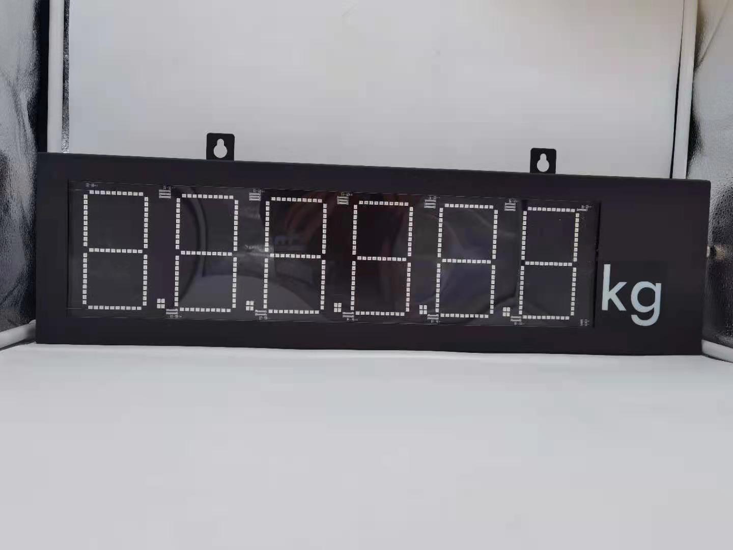 SANTWELL - Big Pantniple Carga Celda para escala de camiones Conecte el recinto de plástico indicador de pesaje con pantalla LCD Big Big Display 10