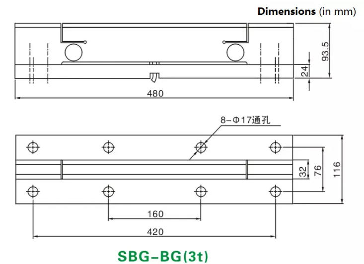 SANTWELL - Escalas de órbita ferroviaria de 10 toneladas Celular de carga de celda de carga Barra de carga Barra de carga Celillas Puente No agrupado 8