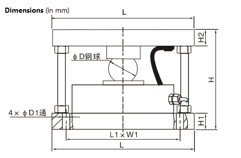 SANTWELL-Cella DI CARICO BAND ESCALE DE PESO MODULO CELIDO Silo de carga Sensor de peso de celda de silo 0.5-60 toneladas LP-R-M Otros 8