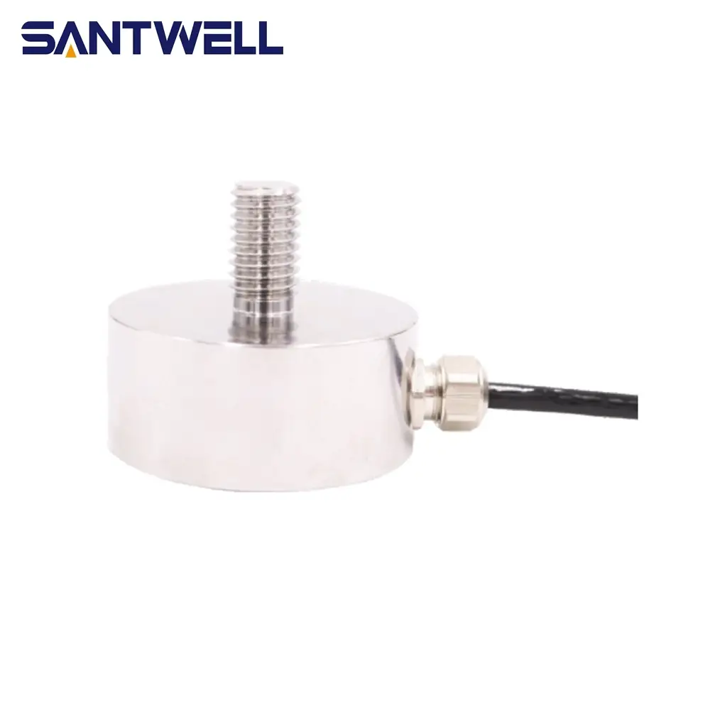 SANTWELL - MA114B Direct Factory Alimentation Quality Compression and Tension Charge Cellule Force Transducer Capteur Micro Load Cell 20KN Micro Sensor 1