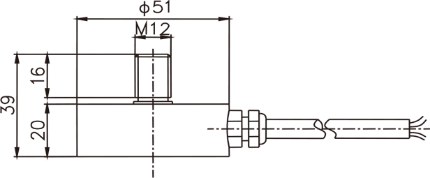 SANTWELL - MA114B Direct Factory Supply Calidad de suministro y carga de tensión Sensor de transductor Sensor de transductor Micro Sensor de 20kn Micro Sensor 10