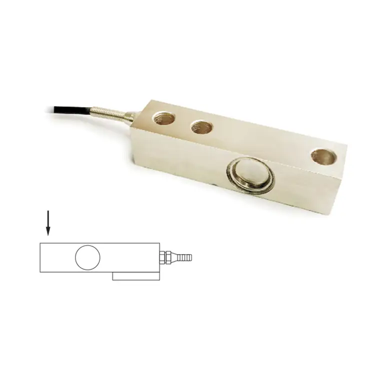 SANTWELL - Véhicules à moteur Pedre de la trémie de cisaillement Clempe de chargement de poutre Pilation de pesée cellule de chargement à fin de cisaillement à termes de cisaillement unique 1