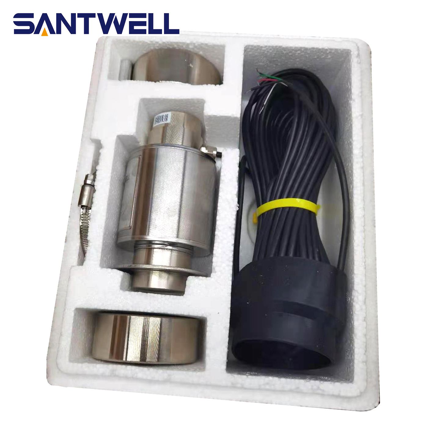 Santwell - Aleación de acero barato Compresión Analógico Camina de carga Celda de carga 30T 40ton para pesar la columna del puente Tipo de carga Celular 11