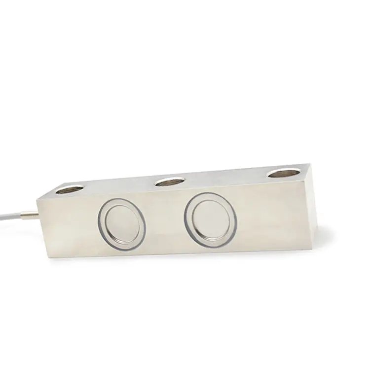 SANTWELL - Cellule de charge de faisceau de cisaillement à double extrémité en alliage à double extrémité cellule de charge à double qualité cellule de chargement de poutres à double qualité 20T cellule de charge QSK pour le silo pesée 1