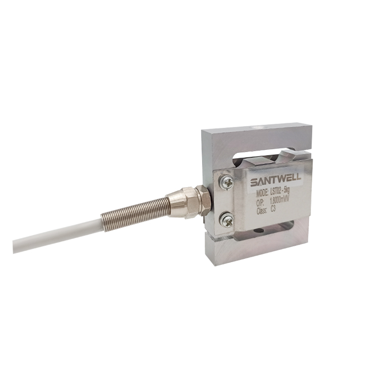 SANTWELL-LST02-5KG Escalas de una sola vía tolva que pesa la celda de carga de tipo S celda de carga de micro de carga S 8