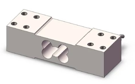 SANTWELL - Celda de carga de aleación de aluminio IP66 400 kg potentes escalas de plataforma de 1000 kg de alta precisión celda de carga de carga única celda de carga de punto único 4