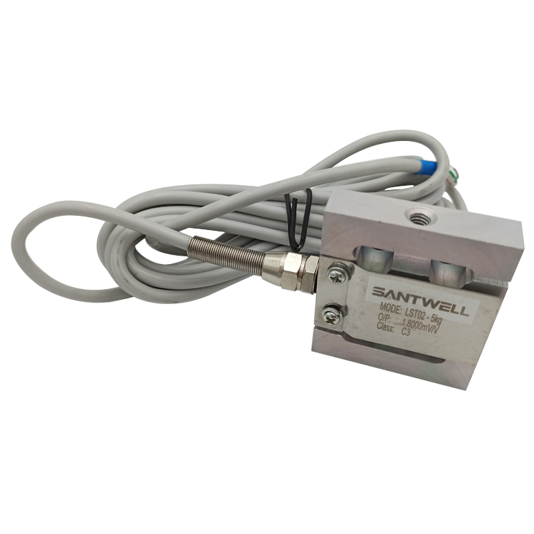 Santwell-LST02-5KG Sensor de carga de carga Sensor de tensión Sensor de ponderación Sensor S Type Load Cell 10
