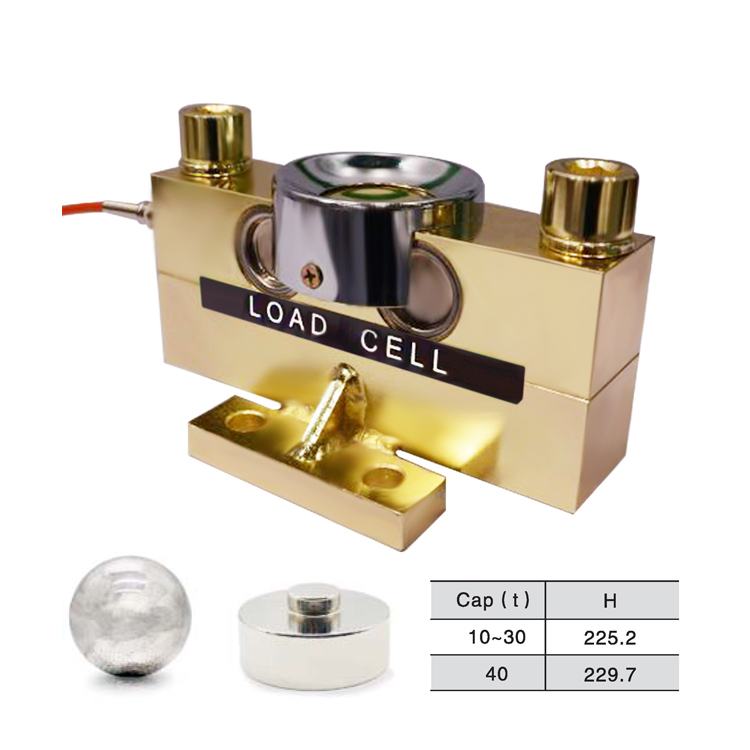 SANTWELL - QSG Golden Slate Doble finalización de carga de cizallamiento Sensor de peso de la escala de camión de doble extremo para camiones para camiones Campaña para escala de camiones 9