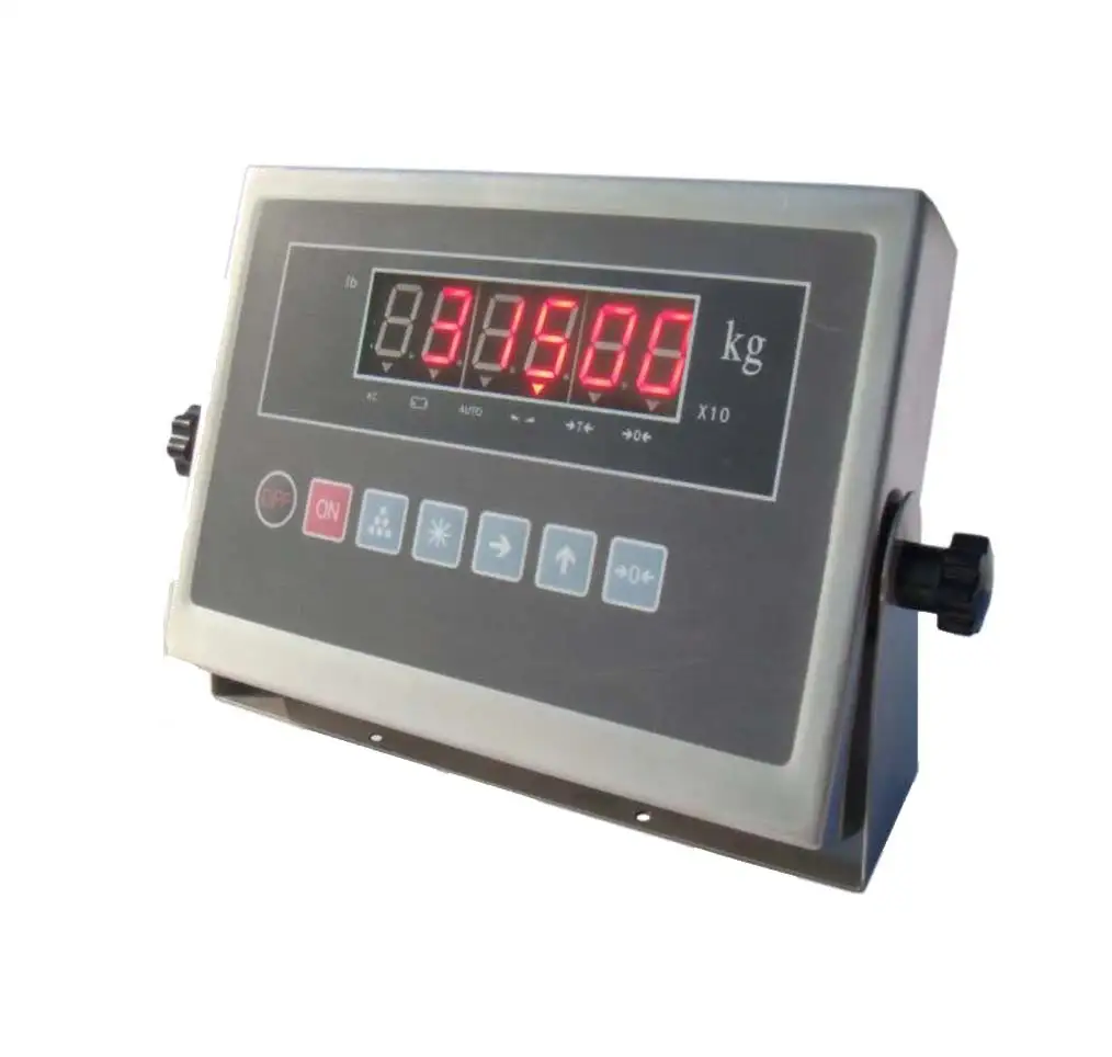 SANTWELL -XK315A1RB -5 스테인리스 스틸 USB 중량 척도를위한 전자 플랫폼 스케일 표시기의 계량 지표 1